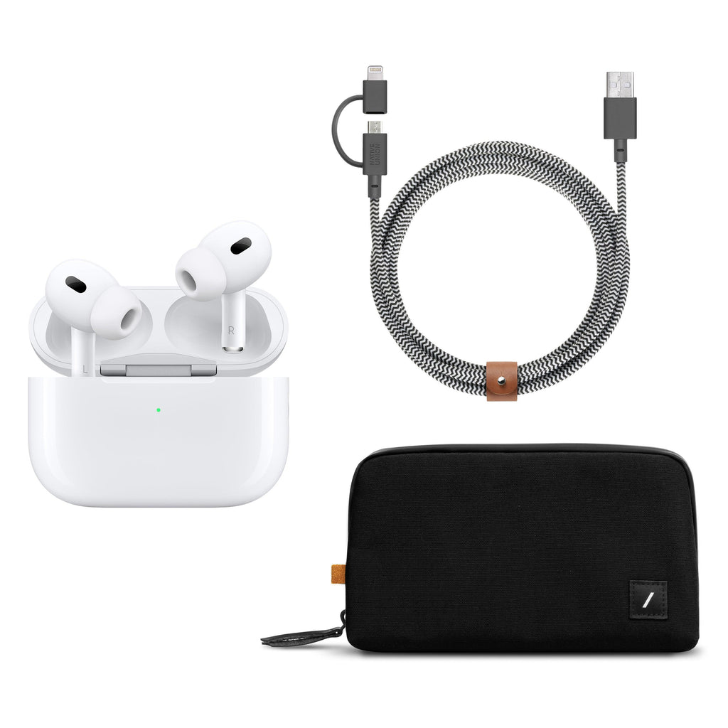 AirPods Pro 2nd Generation w/ Charging Cable & Organizer – 365
