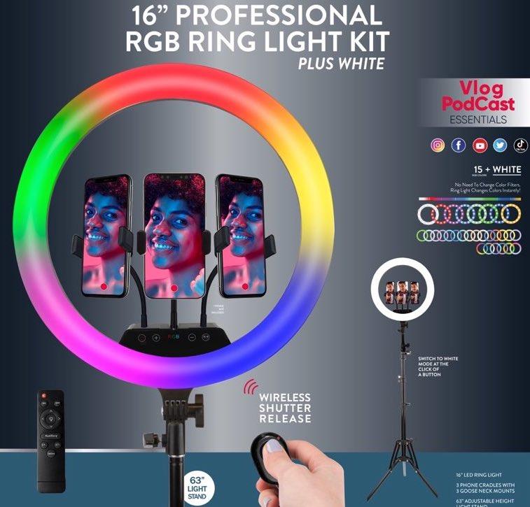 Professional outlet Ring Light