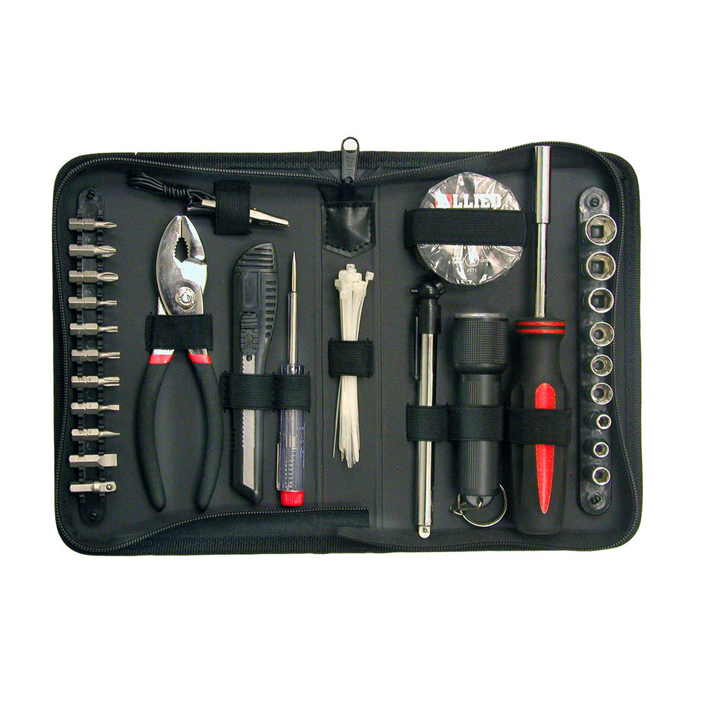 Allied 51-Piece Mechanic's Tool Set with Zippered Case – 365 Wholesale