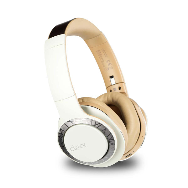 Cleer Over-Ear Bluetooth Headphones - Sand