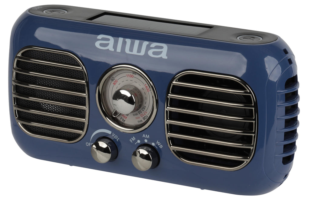 AIWA AI6022-PERI Aiwa Handy Man Radio W/ Solar Charging – 365