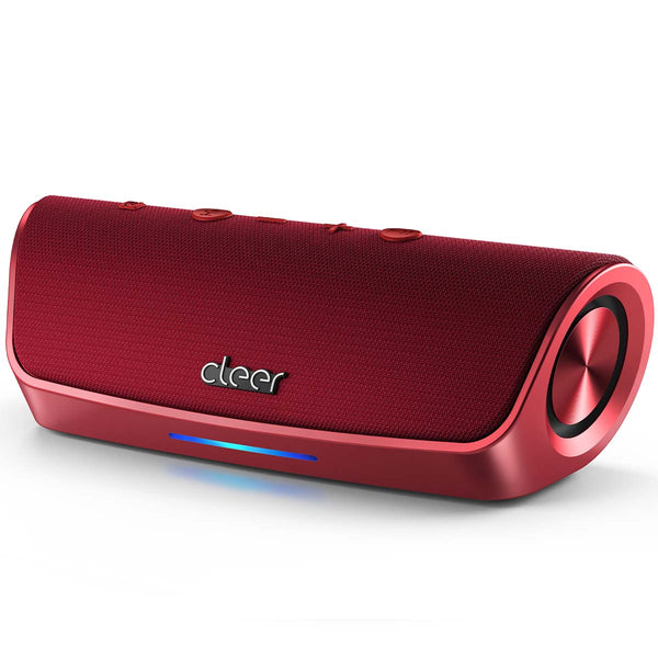 Cleer Scene Smart Water Resistant Bluetooth Speaker - Red