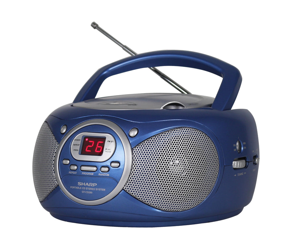 Sharp Portable CD Boombox – 365 Wholesale