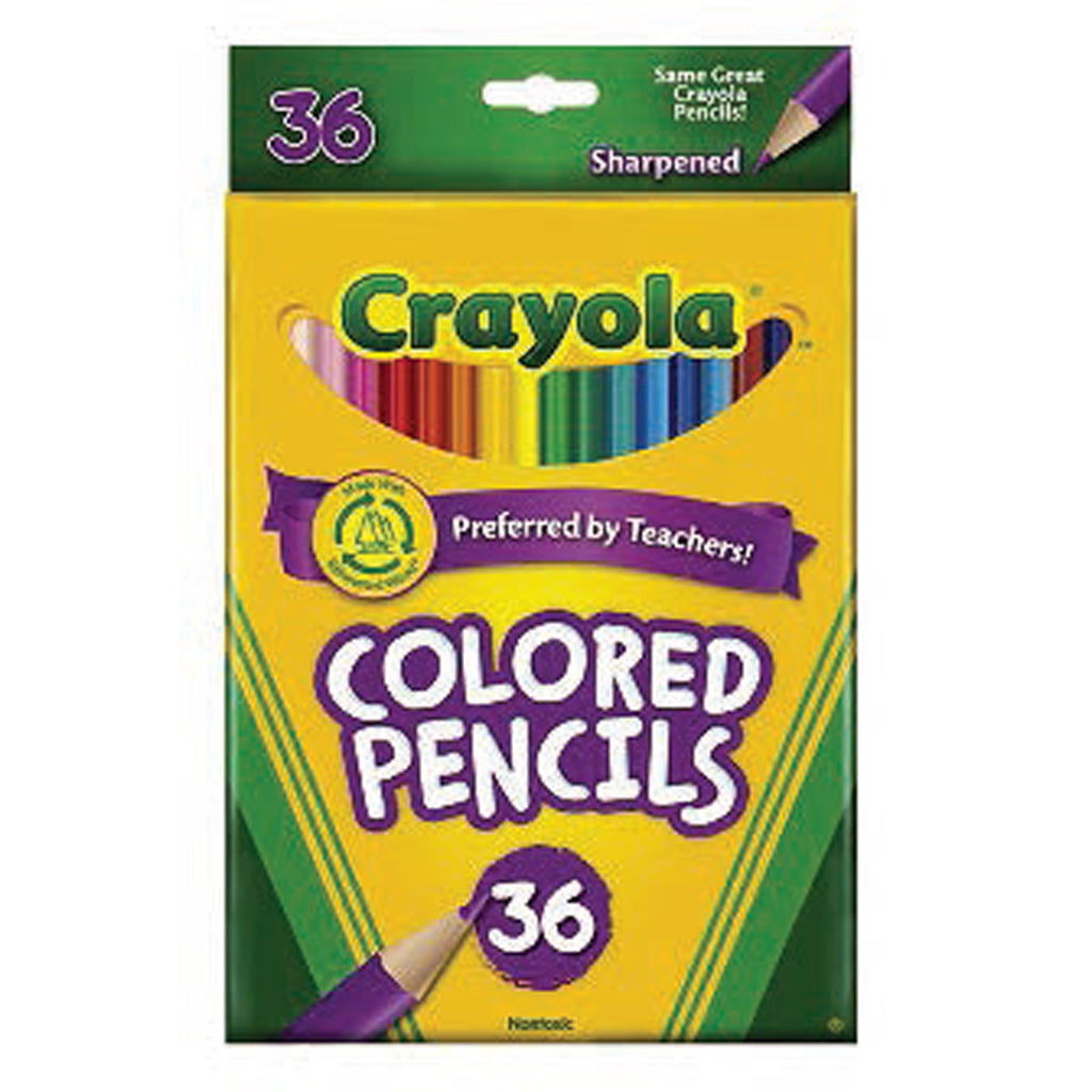 Crayola 36 ct Erasable Colored Pencils