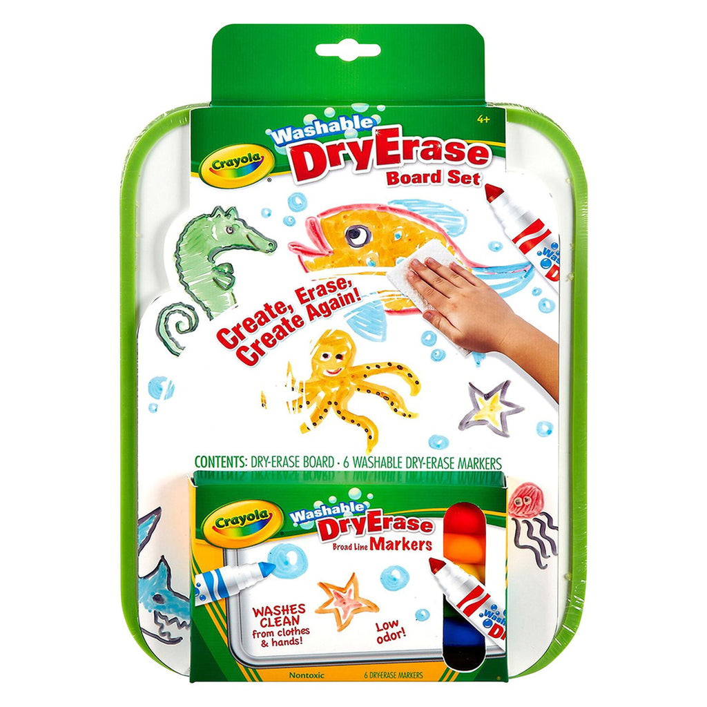 Crayola Dry-Erase Go Anywhere Washable Marker Board Set – 365