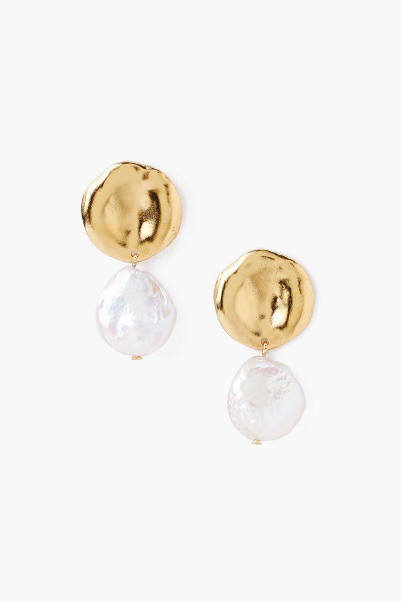 Chan Luu 18K plated Keshi Pearl Earrings 365 Wholesale