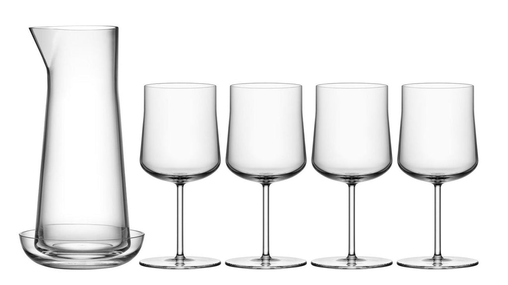 Orrefors Kosta Boda Informal 5 pc Wine Set – 365 Wholesale