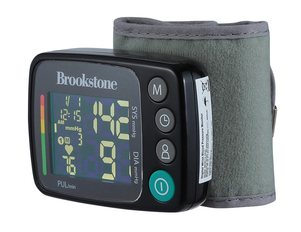 Brookstone Wrist Blood Pressure Monitor 365 Wholesale