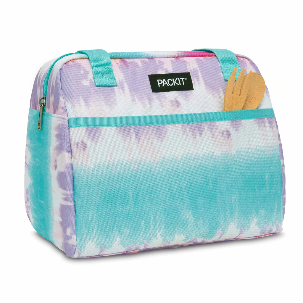 Packit Freezable Hampton Lunch Bag - Mulberry Tie-Dye