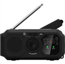 Kaito Emergency Radios & Wireless Mics-KA366-BLK