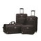 Triple Play 3pc Travel Set - Hardside Carry-On Wheeled Duffel Packing Cube