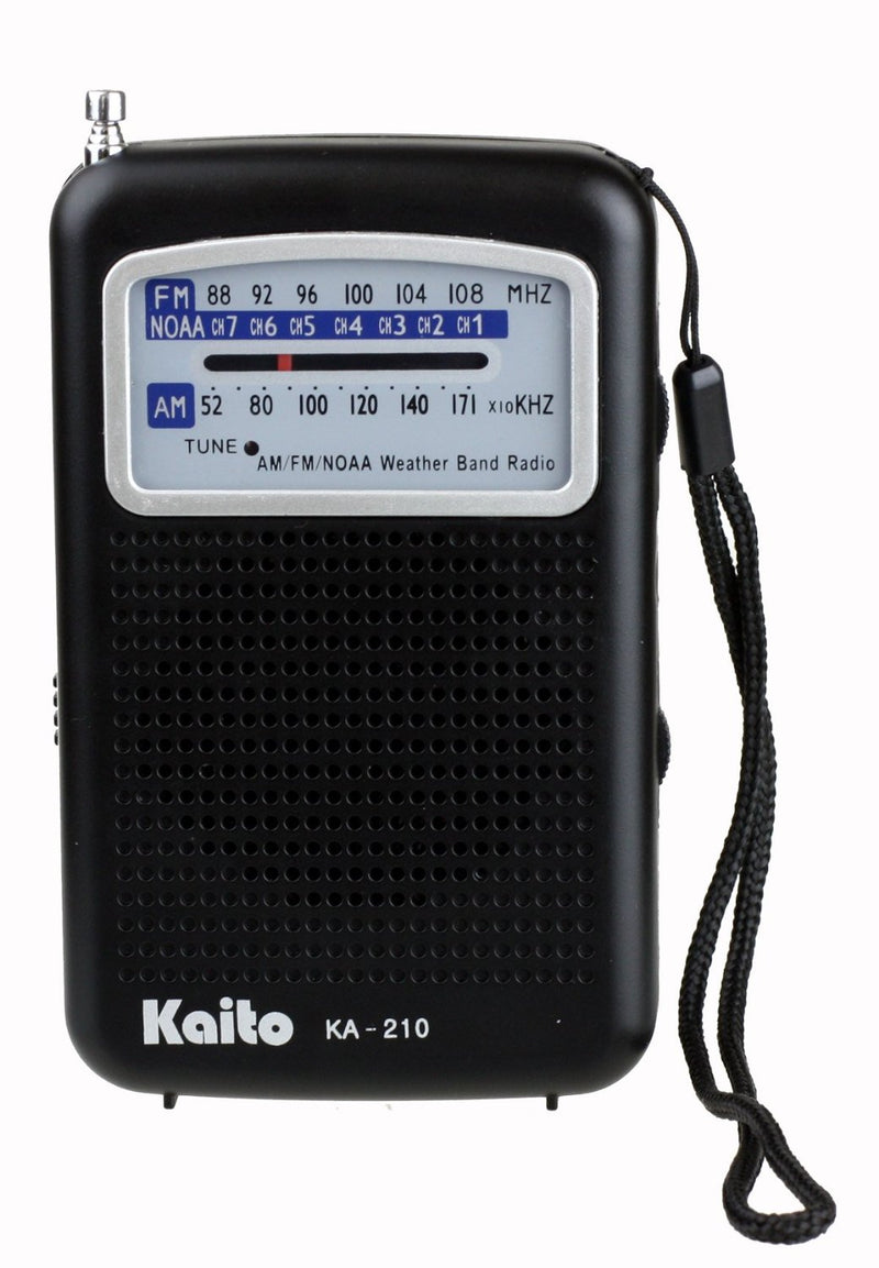 Kaito Emergency Radios & Wireless Mics-KA210