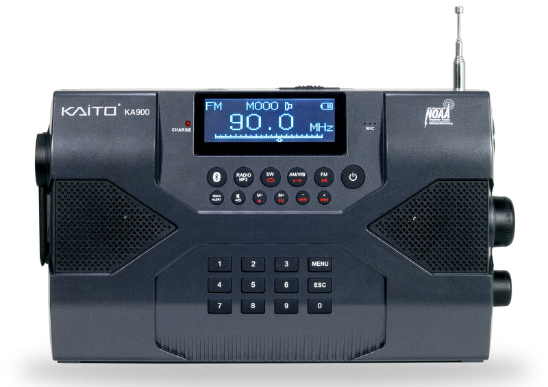 Kaito Emergency Radios & Wireless Mics-KA900
