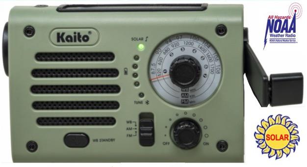 Kaito Emergency Radios & Wireless Mics-KA380