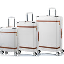 Champs Luggage-S1033-IVORY