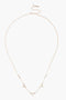 Chan Luu Gold Nugget Framed Necklace