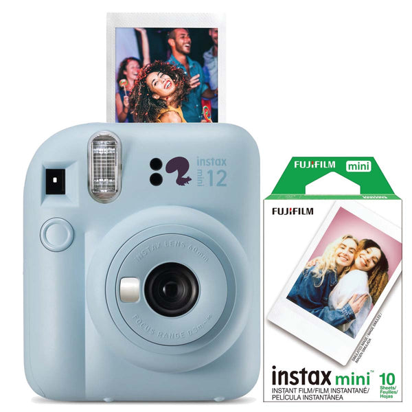 FujiFilm Instax Mini 12 Instant Camera w/ 10 Count Film Pastel Blue – 365  Wholesale