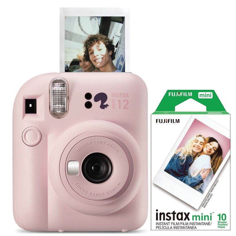 Fujifilm instax mini 12 cámara instantánea rosa 