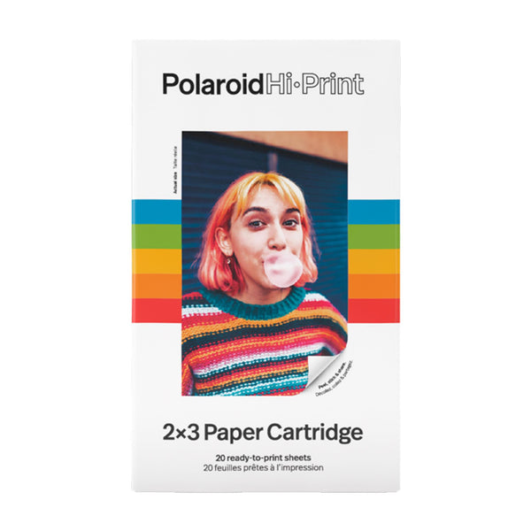 Polaroid Hi-Print 2x3 Paper Cartridge - 20 Sheets