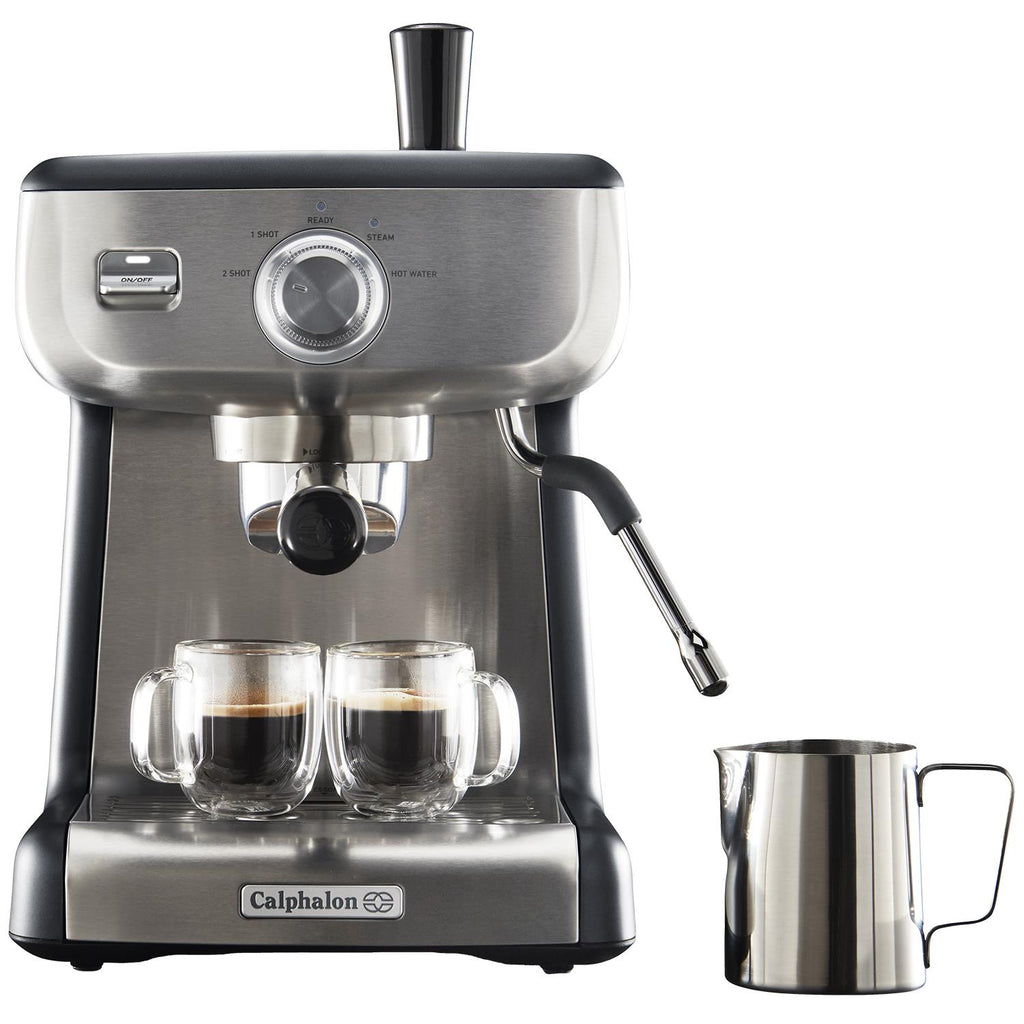 Calphalon Factory Calphalon Temp iQ Espresso Machine With Steam Wand, Stainless – 365 ...