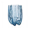 Orrefors Kosta Boda, Kosta Boda Crackle Vase XL Blue