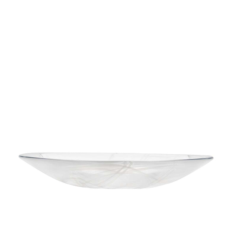 Orrefors Kosta Boda, Kosta Boda Contrast Dish White/White