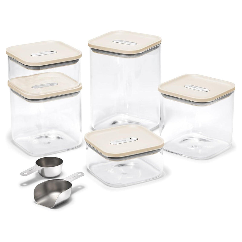 Caraway KW-A5ST-101 14pc Airtight Storage Container Set Cream – 365 ...
