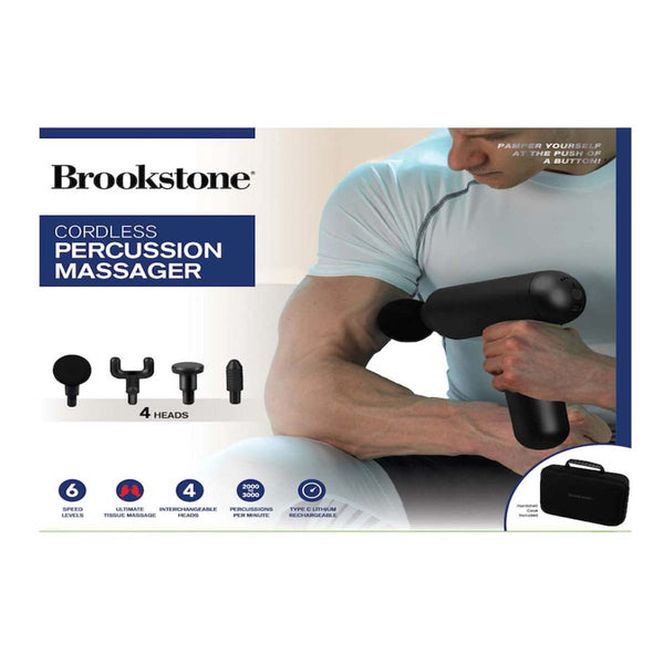 Brookstone Cordless Percussion Massager 365 Wholesale