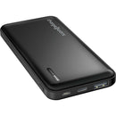 CHARGEWORX CX6863BK (Color:Black) Chargeworx 5000mAh Dual USB Slim Power Bank