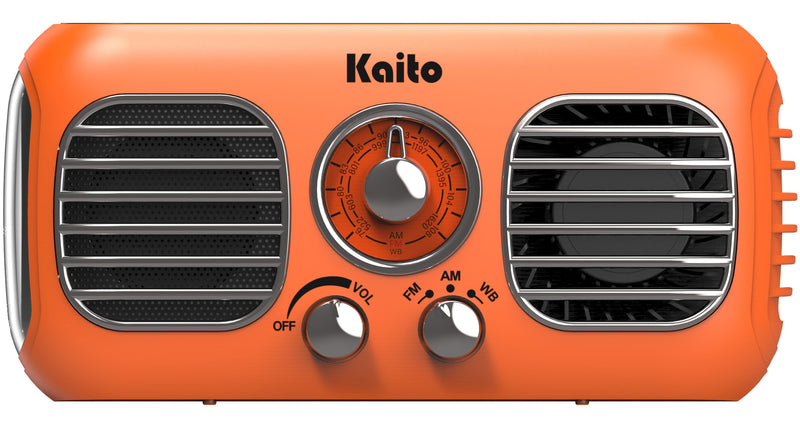 Kaito Emergency Radios & Wireless Mics-KA777-ORG