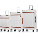 Champs Luggage-S1042-IVORY