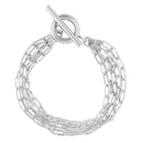 Jilco Inc Five Strand Paperclip Bracelet