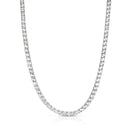 Jilco Inc White Topaz Tennis Necklace
