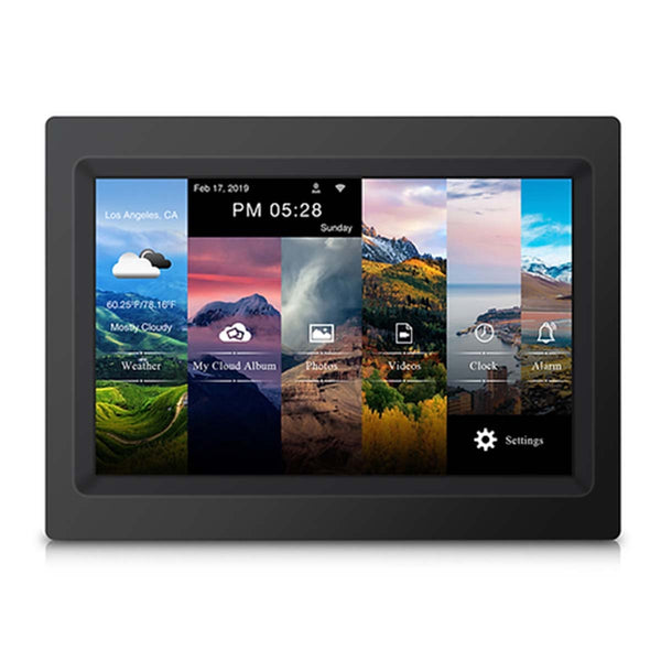 Sungale Alpha Digital 10" Cloud Frame with internal battery (Black)