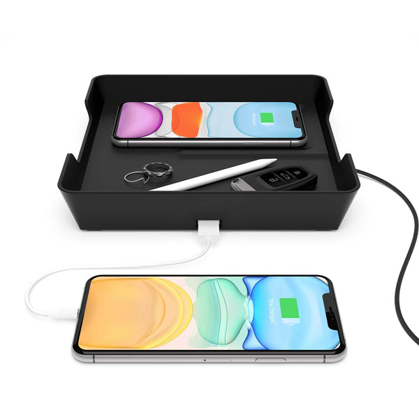 Einova Qi-certified 10W fast charging Valet Tray