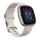 Fitbit FB521SRWT-US Sense 2 Advanced Health Smartwatch Lunar White/Platinum