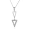 Diamond Triangle Necklace