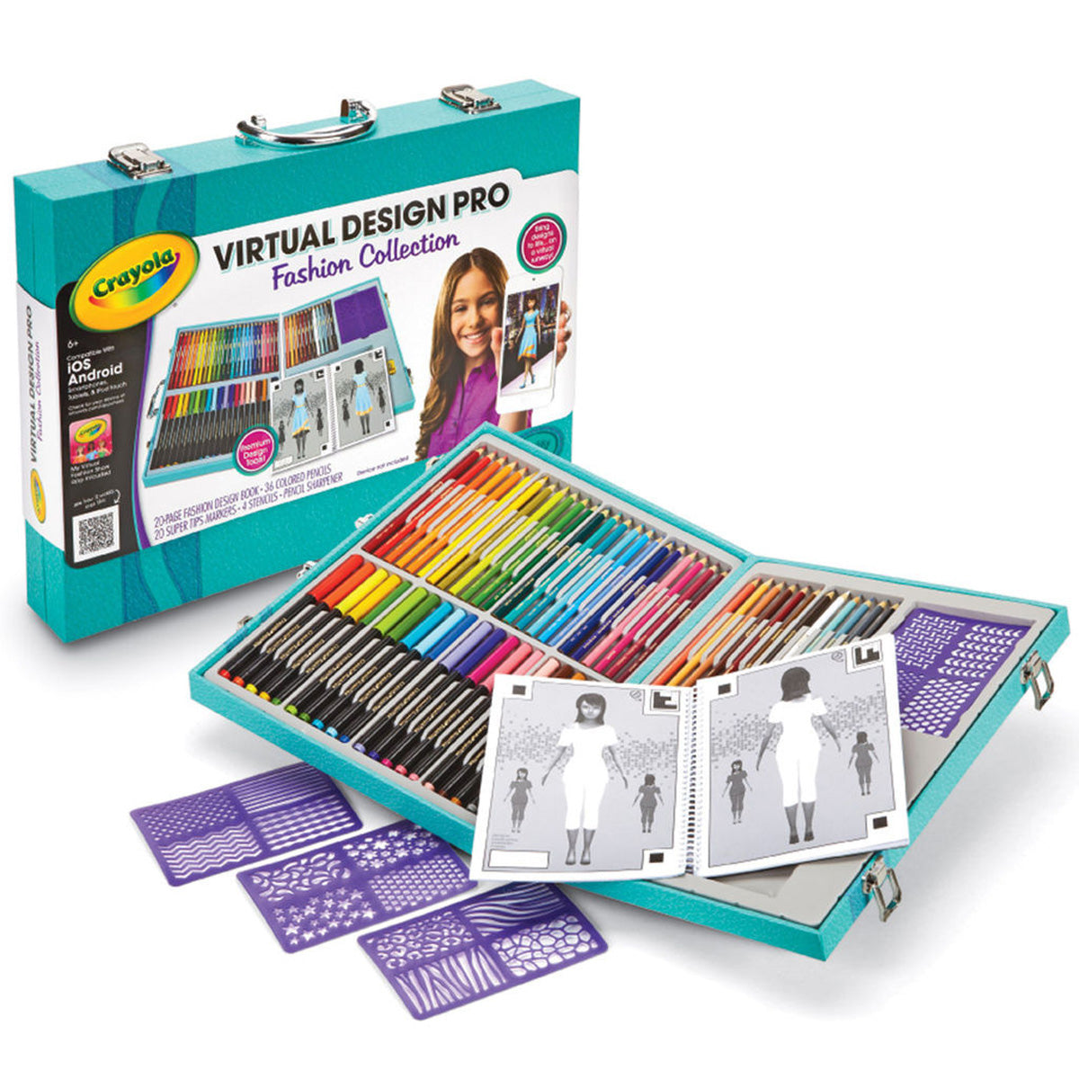 Crayola Virtual Design Pro Tray, Fashion Collection