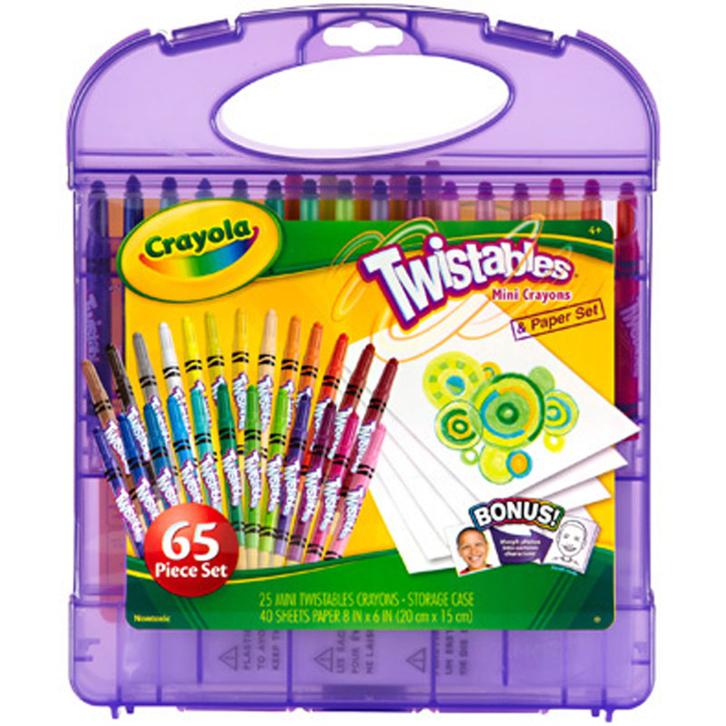 Crayola Mini Twistables Crayons & Paper