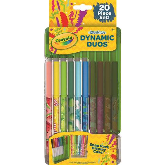 Crayola Super Tips Dynamic Duos