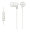Sony EX110AP/W - EX Series - earphones with mic - in-ear - wired - 3.5 mm jack - noise isolating