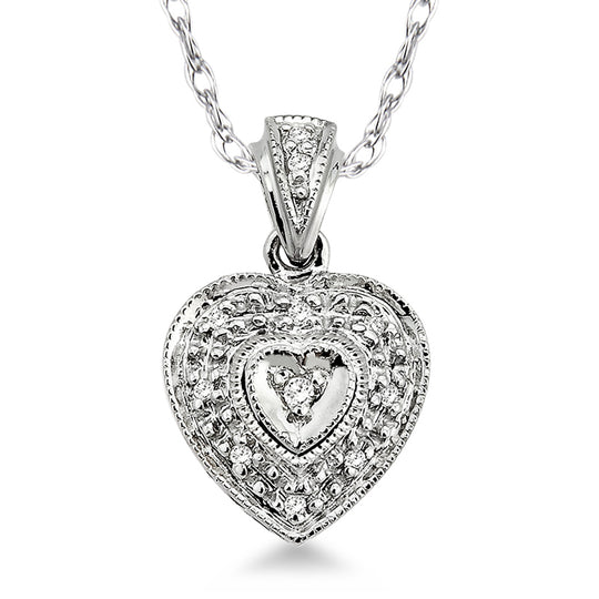 Diamond Heart Necklace