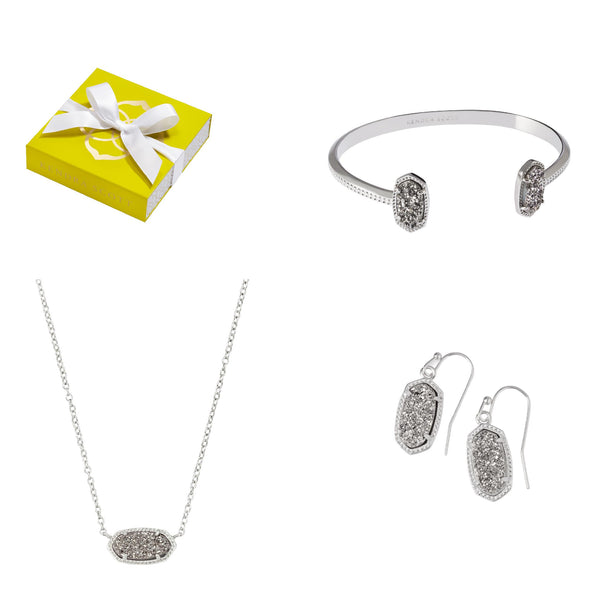 Kendra Scott hotsell Platinum Drusy Box