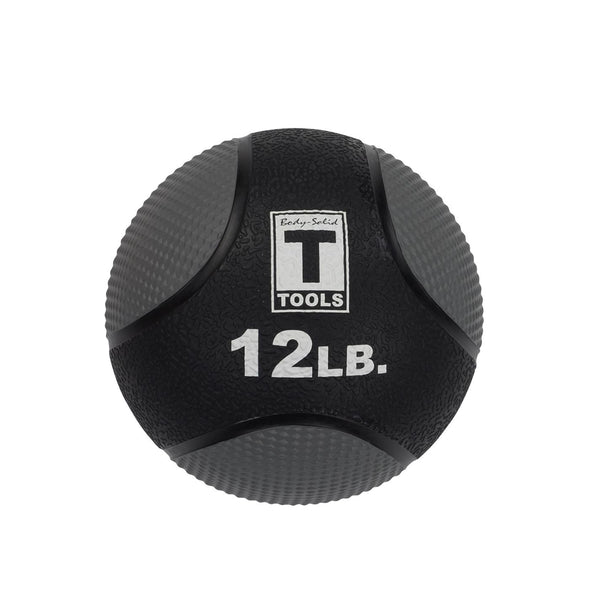 Body Solid Medicine Ball - 12 lb, Black