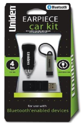 Uniden Bluetooth Earpiece Car Kit