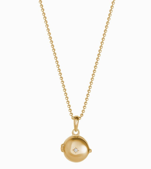 Mini Diamond Star Locket