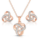 Diamond Love Knot Set