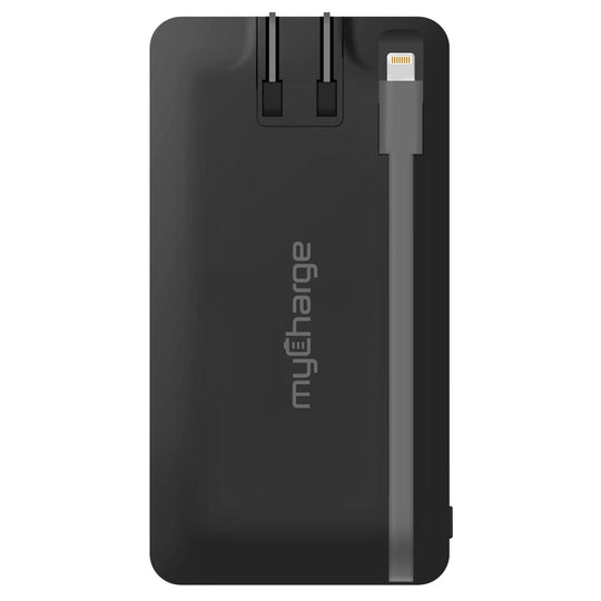 Home & Go 4000mAh Rechargeable Power Bank w/ Lightning Cord