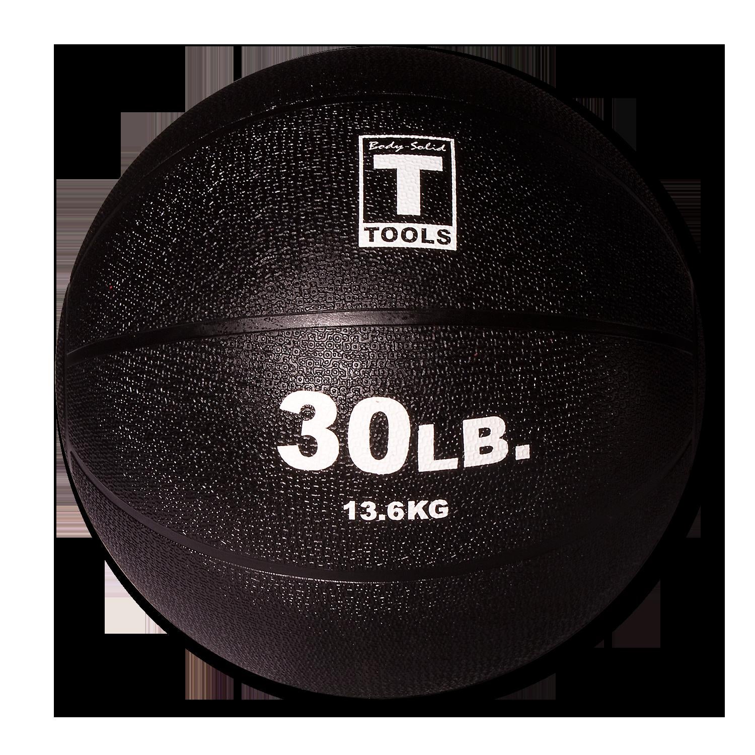 Body Solid Medicine Ball - 30 lb, Black