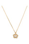 Kate Spade Jeweled Stencil Scallops Mini Pendant Necklace - Gold